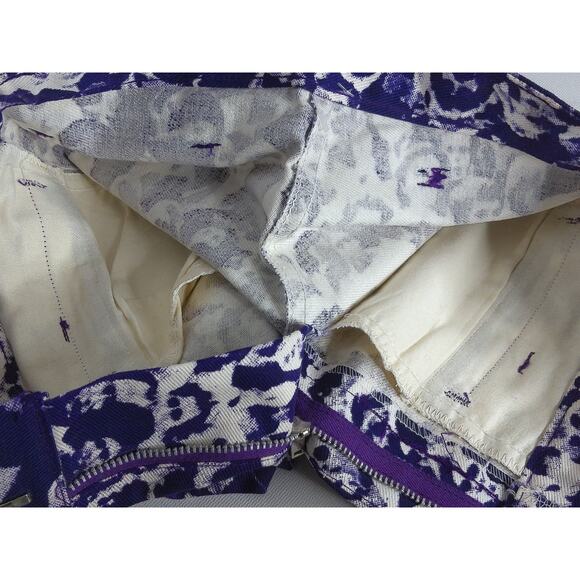 Vintage 1970s Campus Slacks Baron Wolman Woodstock Photo Print Bell Bottom Jeans - Picture 6 of 16